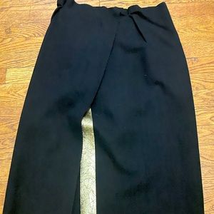 Jill Sanders wool slit skirt